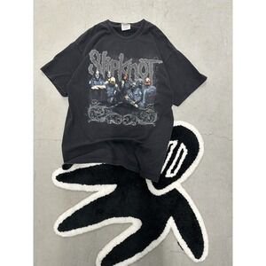 Slipknot Band T Shirt Graphic Print Heavyweight Cotton Mens L